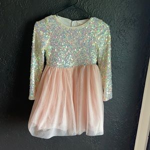 Cat & Jack Sequin & Tulle Dress